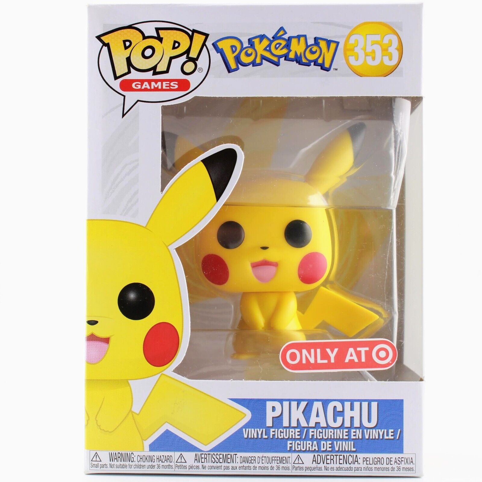 Funko Pop! - Pokémon - Pikachu - Vinyl Figure - #353 - Target (Exclusive)