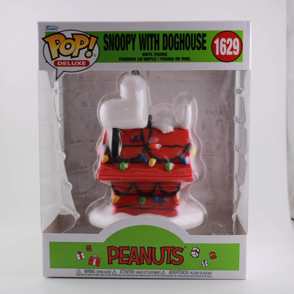Funko Pop Peanuts - Snoopy with Doghouse and Christmas Lights Figure - #1629
