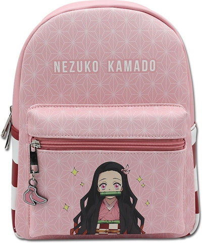 Demon Slayer - Nezuko Kamado Faux Leather 11" Mini Backpack / Bag