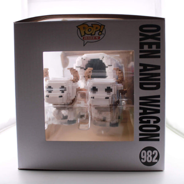 Funko Pop The Oregon Trail - Oxen and Wagon - Pixelated Vinyl Figure - #982