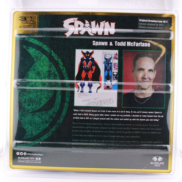 Mcfarlane Toys Spawn Set of 2 - Todd Mcfarlane w/ Digital 12 Inch Statue Figure