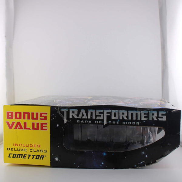 Transformers Dark of The Moon - Optimus Prime - Voyager Figure with Comettor