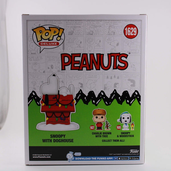 Funko Pop Peanuts - Snoopy with Doghouse and Christmas Lights Figure - #1629