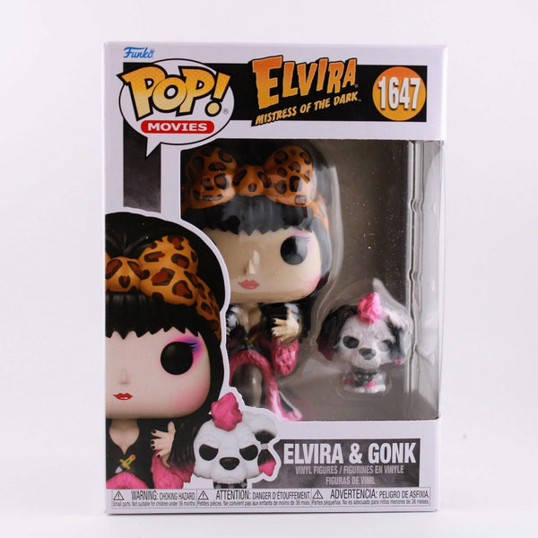 Funko Pop & Buddy Elvira with Gonk Vinyl Figure and Buddy #1647