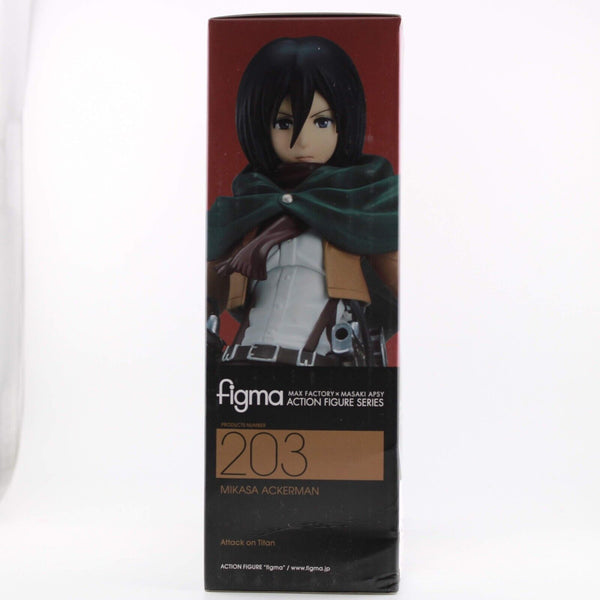 Figma Funimation Attack On Titan - Mikasa Ackerman - #203 - Action Figure