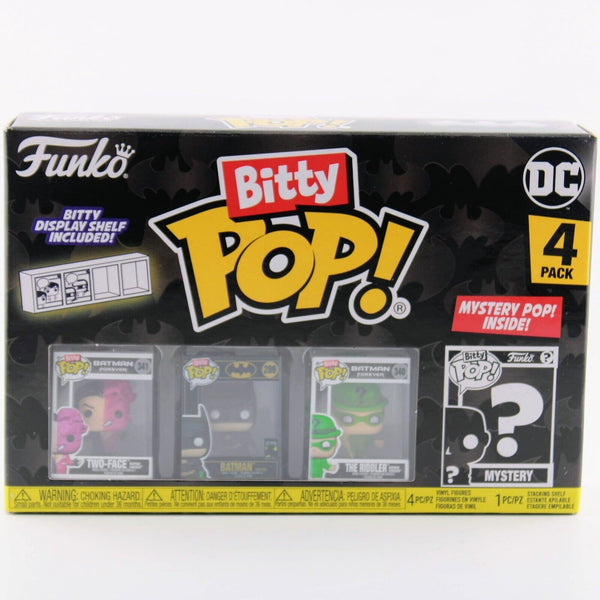Funko Bitty Pop DC Batman 85th Anniversary Two-Face / Batman / Riddler 4 Pack