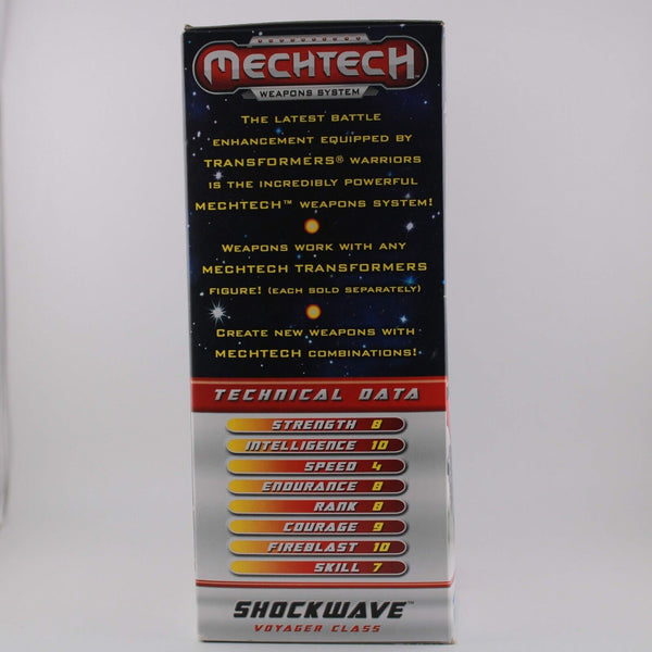 Transformers Dark of The Moon - Shockwave - Voyager Class Figure - Mechtech