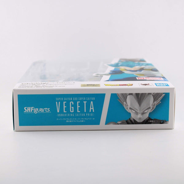 Bandai S.H.Figuarts Dragon Ball Super - Super Saiyan God Vegeta Figure ( Blue )