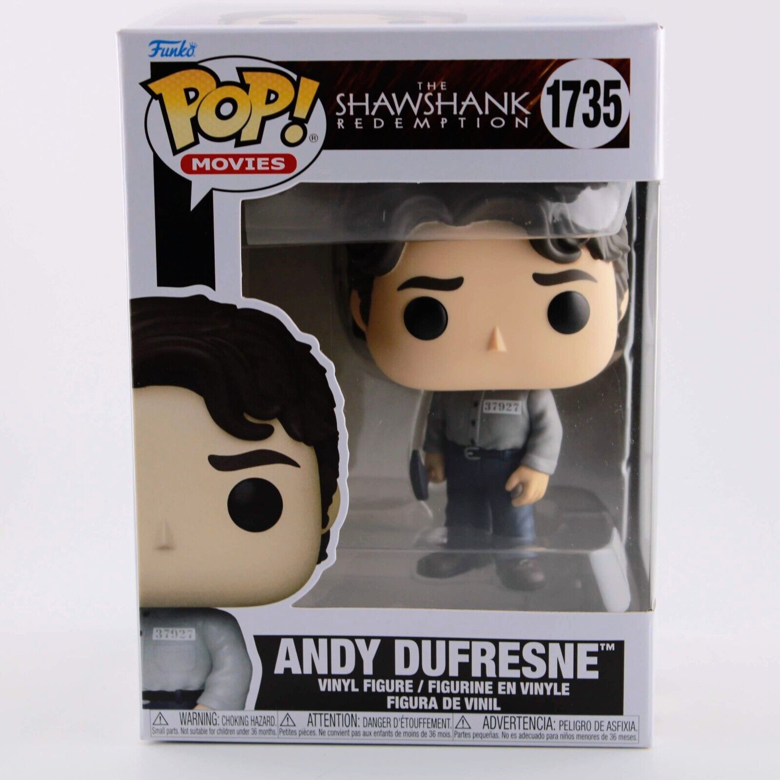 Funko Pop The Shawshank Redemption - Andy Dufresne - Vinyl Figure - #1735