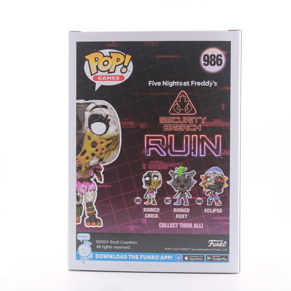 Funko Pop FNAF Security Breach Ruin - Ruined Chica - Vinyl Figure - #986