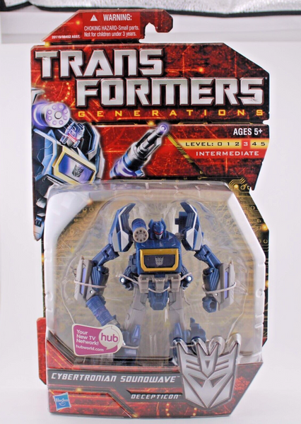 Transformers Generations - Cybertronian Soundwave - Deluxe Class - Figure