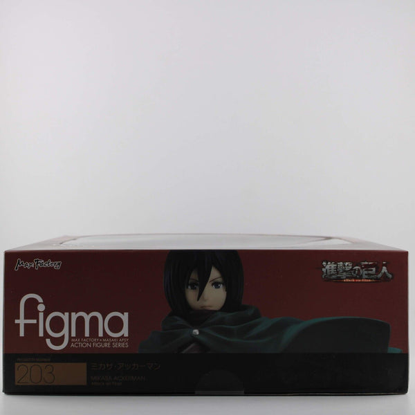 Figma Funimation Attack On Titan - Mikasa Ackerman - #203 - Action Figure