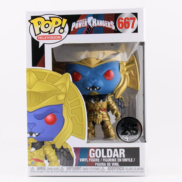 Funko Pop Power Rangers - Goldar - 25th Anniversary - Vinyl Figure - #667
