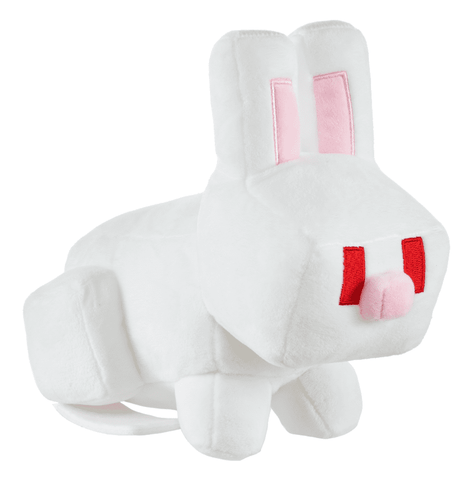 Mattel Minecraft 8 Inch White Rabbit - Plush Figure Toy - Brand