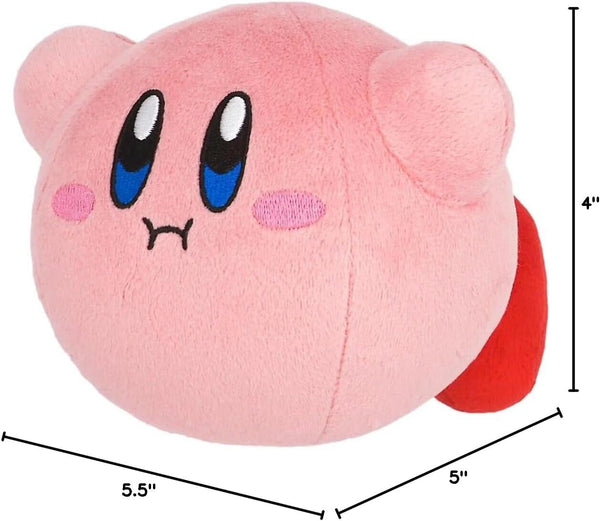 Nintendo Basic Floating / Flying Kirby 6" Plush