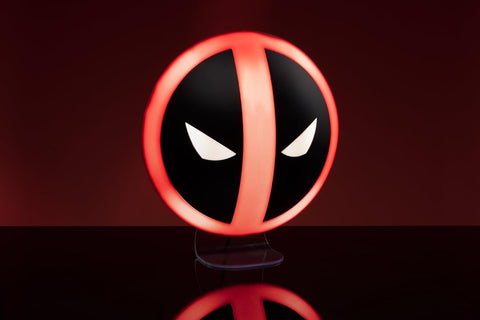 Paladone Deadpool Logo Light, Free-Standing Touch-Operated Lamp