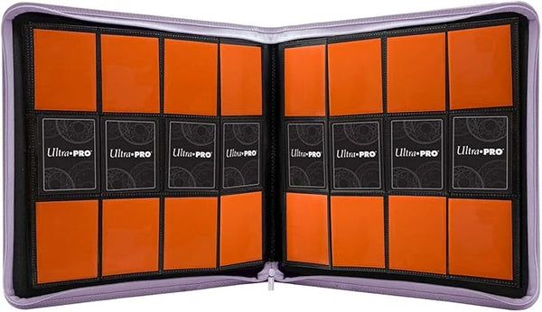 Ultra Pro PRO Purple Zippered 12-Pocket Binder