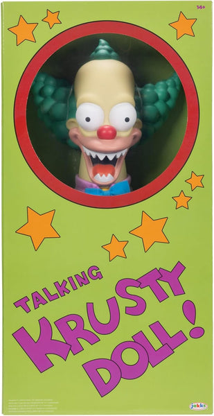 The Simpsons Krusty the Clown Talking Plush Doll