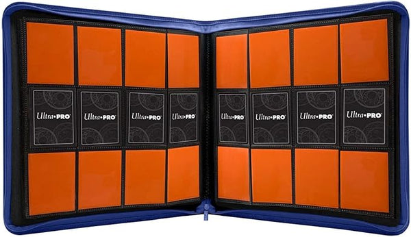 Ultra Pro PRO Blue Zippered 12-Pocket Binder