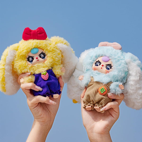 Baby Three Macaron V2 Series Plush Doll Keychain Rabbit Blind Box