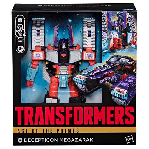 Transformers Age of the Primes Megazarak Leader Class Action Figure