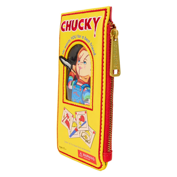 Loungefly Child's Play Chucky Box Large Cardholder