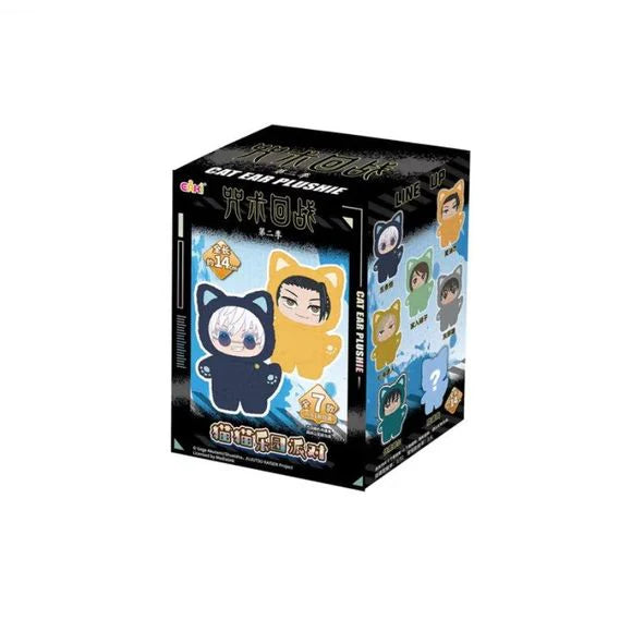 TOP TOY EAKI Jujutsu Kaisen Cat Plush Blind Box