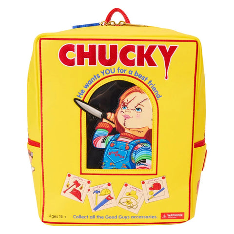 Loungefly Child's Play Chucky Box Mini-Backpack