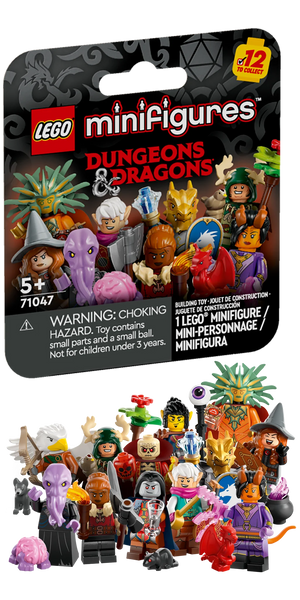 LEGO Minifigures Series 27 Dungeons & Dragons Collectible Toy Figures - 71047