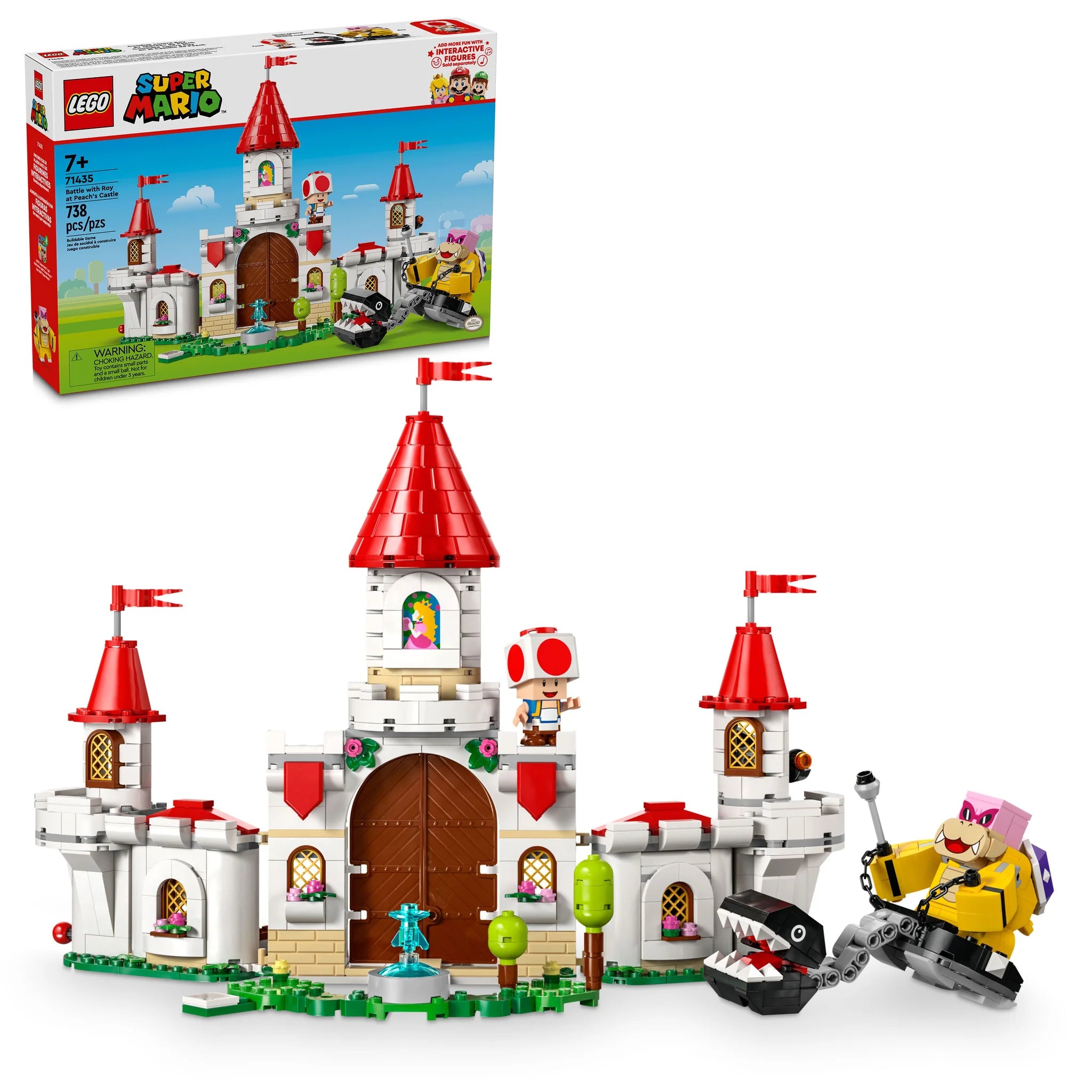 LEGO Super Mario Battle with Roy at Peach’s Castle - 71435