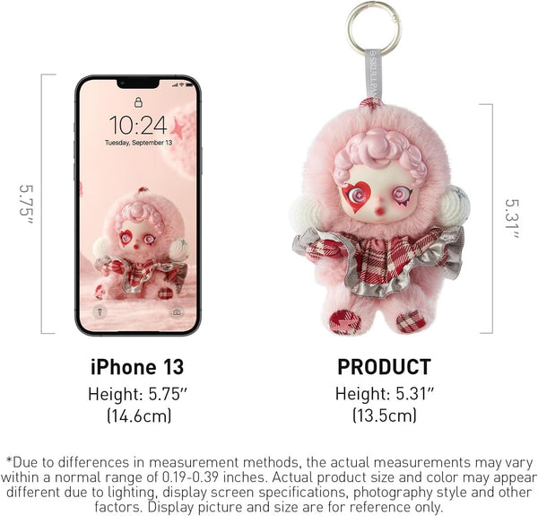 POP MART SKULLPANDA Winter Symphony Series Plush Figure Keychain