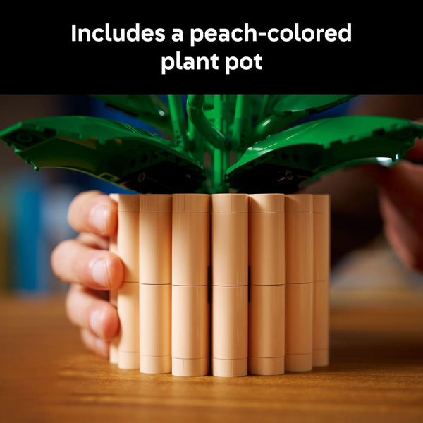 LEGO Botanicals Peace Lily Flower Building Set for Adults - Artificial Flowers Crafting Kit - 11504