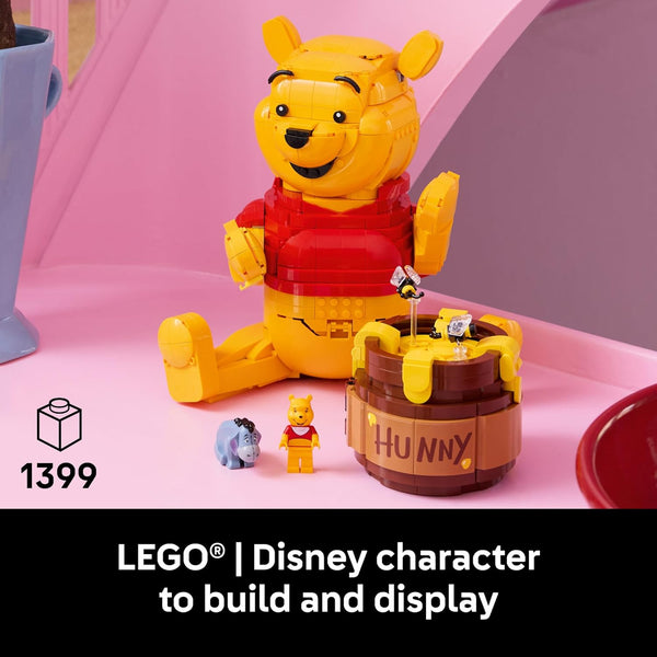 LEGO Winnie the Pooh - Collectible Building Set with Eeyore Mini Figure - 43300