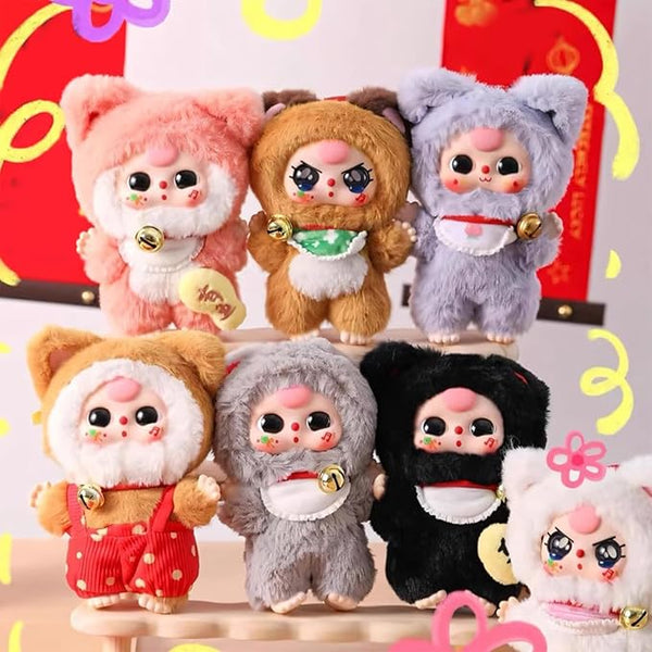 Baby Three - Billionaire Cat - Plush Keychain Blind Box
