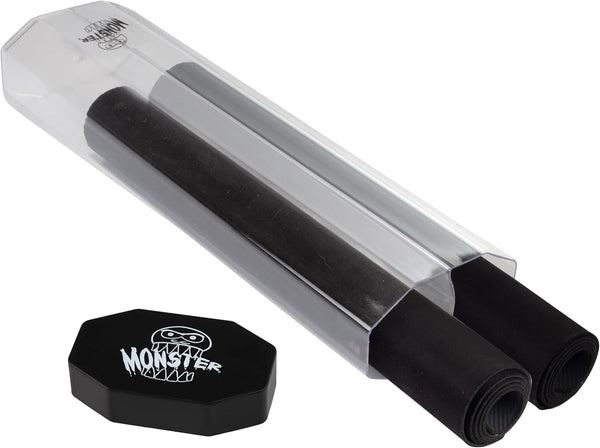 Monster Protectors - Double Playmat Tube - Doesnt Roll! Fits most Standard Size Playmats