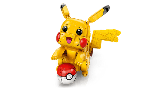 LEGO Pokemon Pikachu and Poke Ball - Gaming Building Set for Adults - Cutomizable Figure - 72152