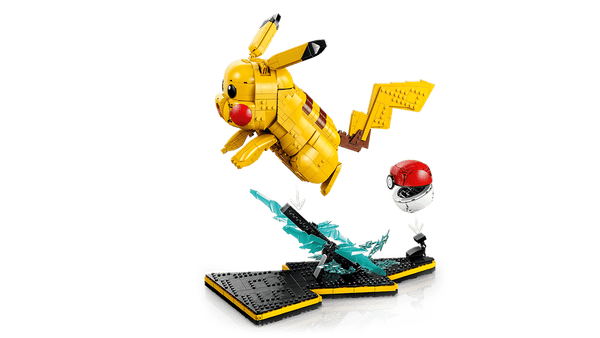LEGO Pokemon Pikachu and Poke Ball - Gaming Building Set for Adults - Cutomizable Figure - 72152