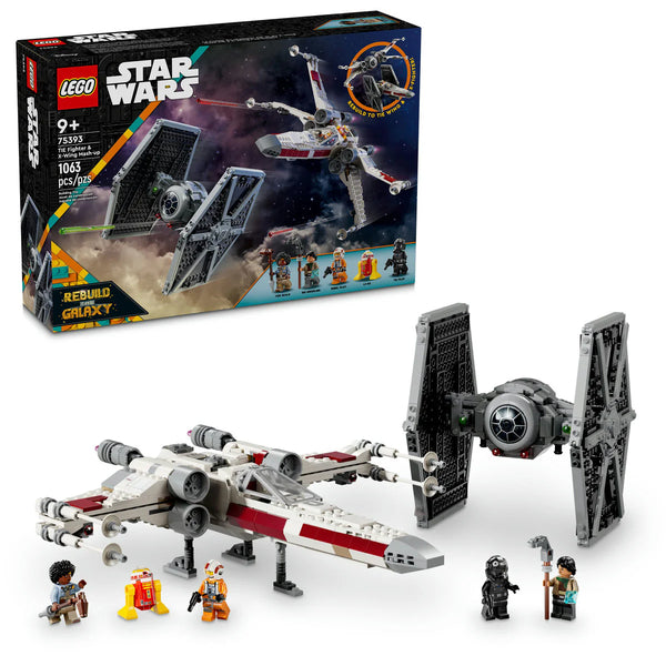 LEGO Star Wars TIE Fighter & X-Wing Mash-up Building Set - 75393