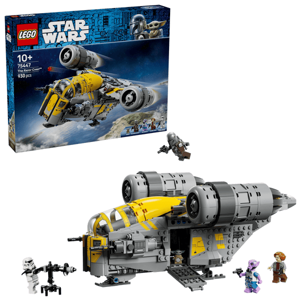 LEGO Star Wars The Razor Crest - The mandalorian and Grogu Play Pretend Building Set - 75447