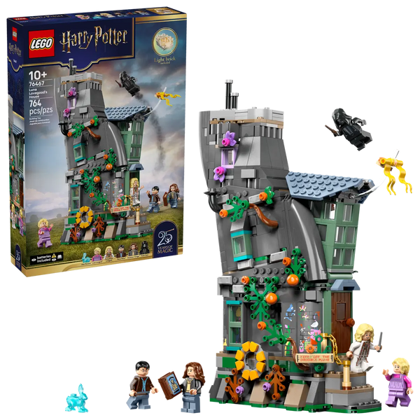 LEGO Harry Potter Luna Lovegood’s House - Building Toy W/Luna's Hare Patronus - 76467