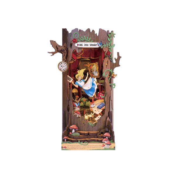 Hands Craft - DIY Miniature Book Nook Kit: Fall into Wonder