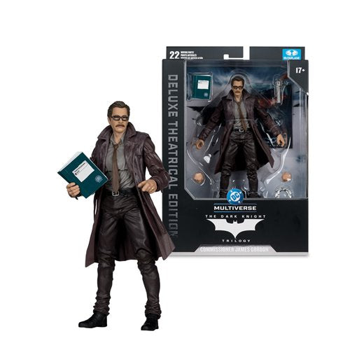 DC Multiverse Deluxe Theatrical Edition The Dark Knight Commissioner Gordon