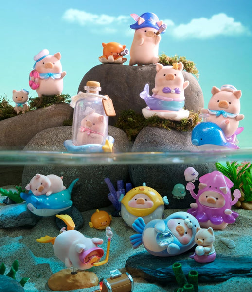 Lulu The Piggy Ocean Series 1PC Cute Pig Blind Box Figure
