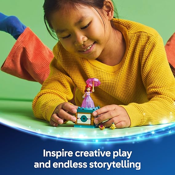 LEGO Disney Princess Twirling Ariel Toy - Building Toy for Kids, Girls and Boys, Ages 5+ - Little Mermaid Toy for Fans of Movie - Ariel Doll Gift Idea for Birthdays - 43259