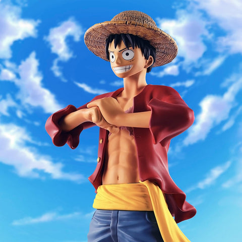 ABYSTYLE Studio One Piece Monkey D. Luffy SFC Collectible PVC Figure 6.5" Tall Statue Anime Manga Figurines Home Room Office Décor Gifts