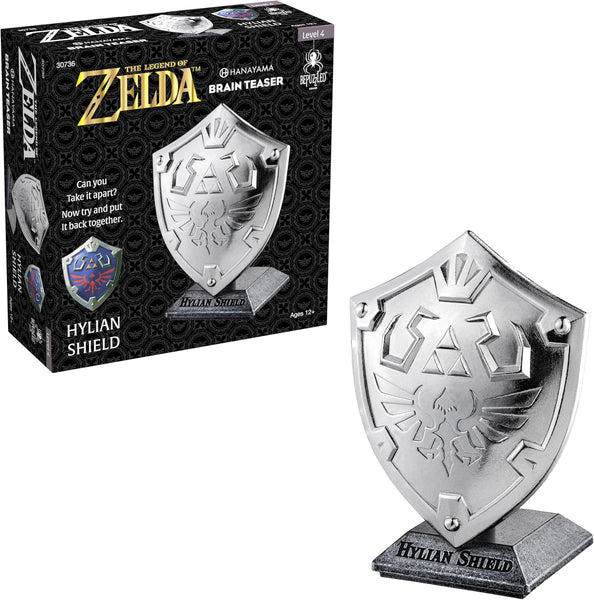 The Legend Of Zelda Hylian Sheild Level 4 Brain Teaser Puzzle BePuzzled Hanayama