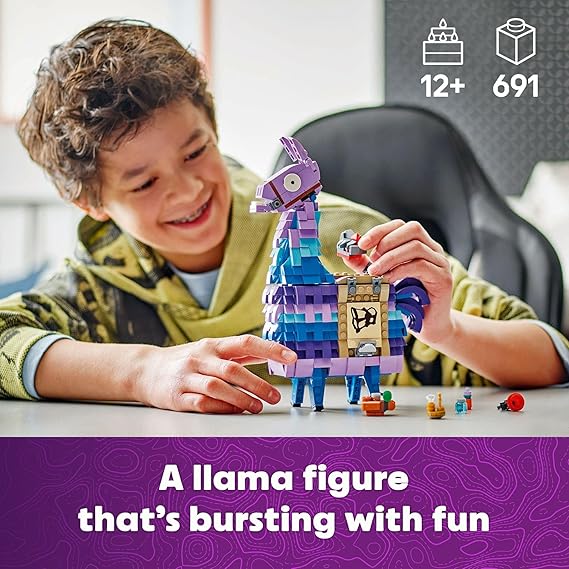 LEGO Fortnite Supply Llama Building Set - Kids Toy for Gamers, Ages 12+ - Display Model, Collectible Fortnite Toy - Gift for Boys & Girls - 77071