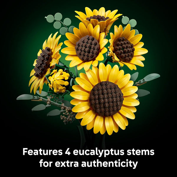 LEGO Botanicals Sunflower Bouquet - Artificial Flowers Building Set - 11502