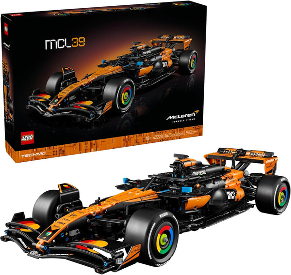 LEGO Technic Mclaren MCL39 F1 Car - Building Set for Adults - Authentic Details - 42228