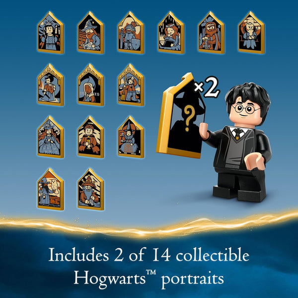 LEGO Harry Potter 2024 Advent Calendar, Hogwarts Fantasy Toy, Holiday Countdown Gift, 7 Minifigures, 16 Mini Builds, Gift Idea for Kids Ages 7 and Up, Holiday Harry Potter Figures, 76438